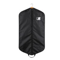 Polyester waterproof garment bag with hanging foldable zipper dress suit cover travel bag