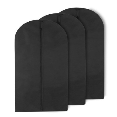 Non woven fabric luxury garment bag breathable wedding dress garment cover custom suit cover