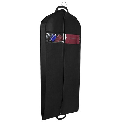 Biodegradable Garment Bag for Travel and Storage 60" Breathable Suit Bags  custom suit cover